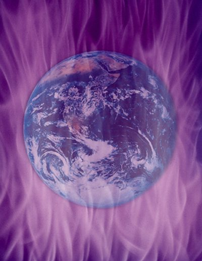 violet flame earth